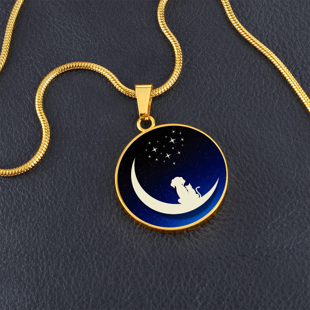 Starry Starry Night Pet Lovers Necklace - Jewelry - Epileptic Al’s Shop