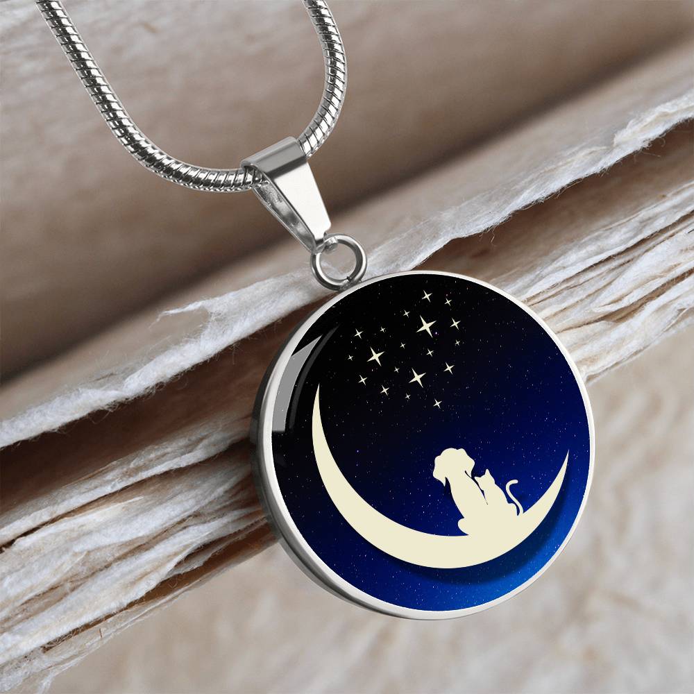 Starry Starry Night Pet Lovers Necklace - Jewelry - Epileptic Al’s Shop