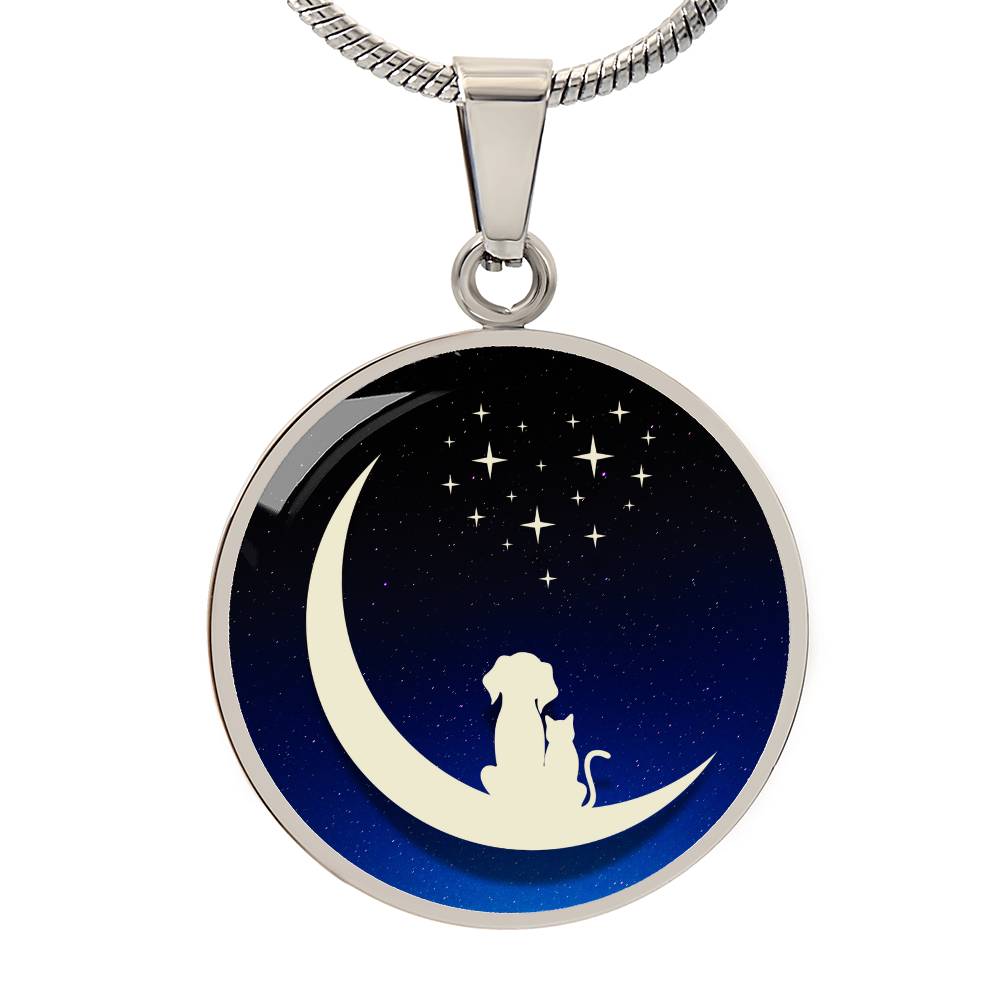 Starry Starry Night Pet Lovers Necklace - Jewelry - Epileptic Al’s Shop
