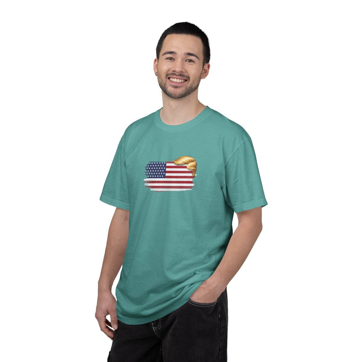 Stars, Stripes & Swoop | Political Parody T-Shirt - Clothing, Unisex, T-Shirts - EpiAl's Shop
