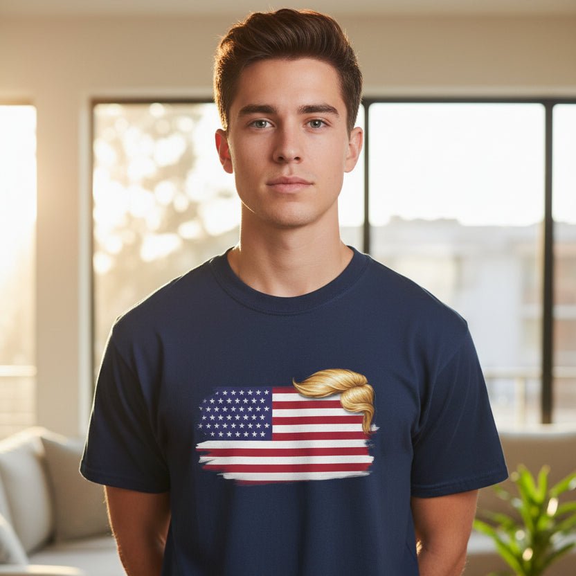 Stars, Stripes & Swoop | Political Parody T-Shirt - Clothing, Unisex, T-Shirts - EpiAl's Shop