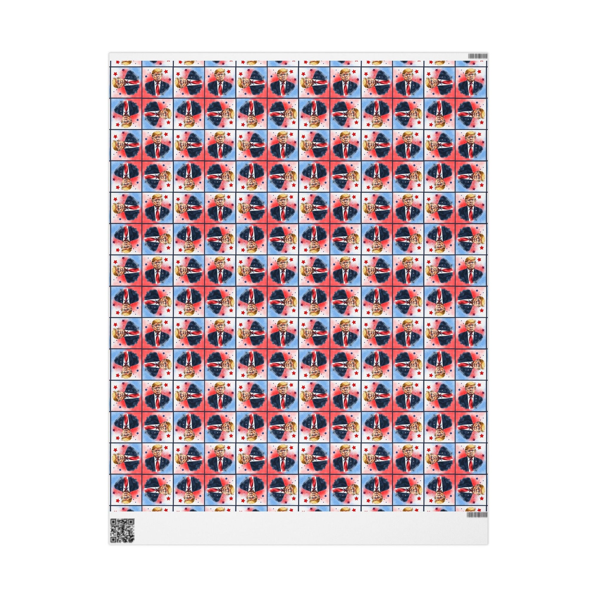 Stars & Trump Wrapping Paper, All Purpose - Paper Products, Gift Wrapping Paper - EpiAl's Shop