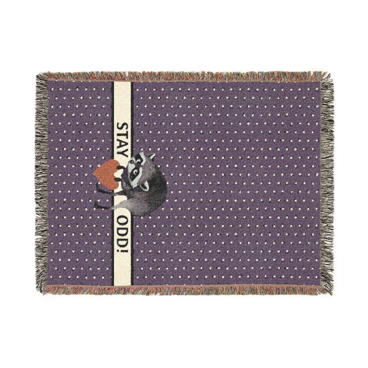 Stay Odd Jimothy Woven Cotton Blanket - Decor, Blankets, Throw - EpiAl's Shop