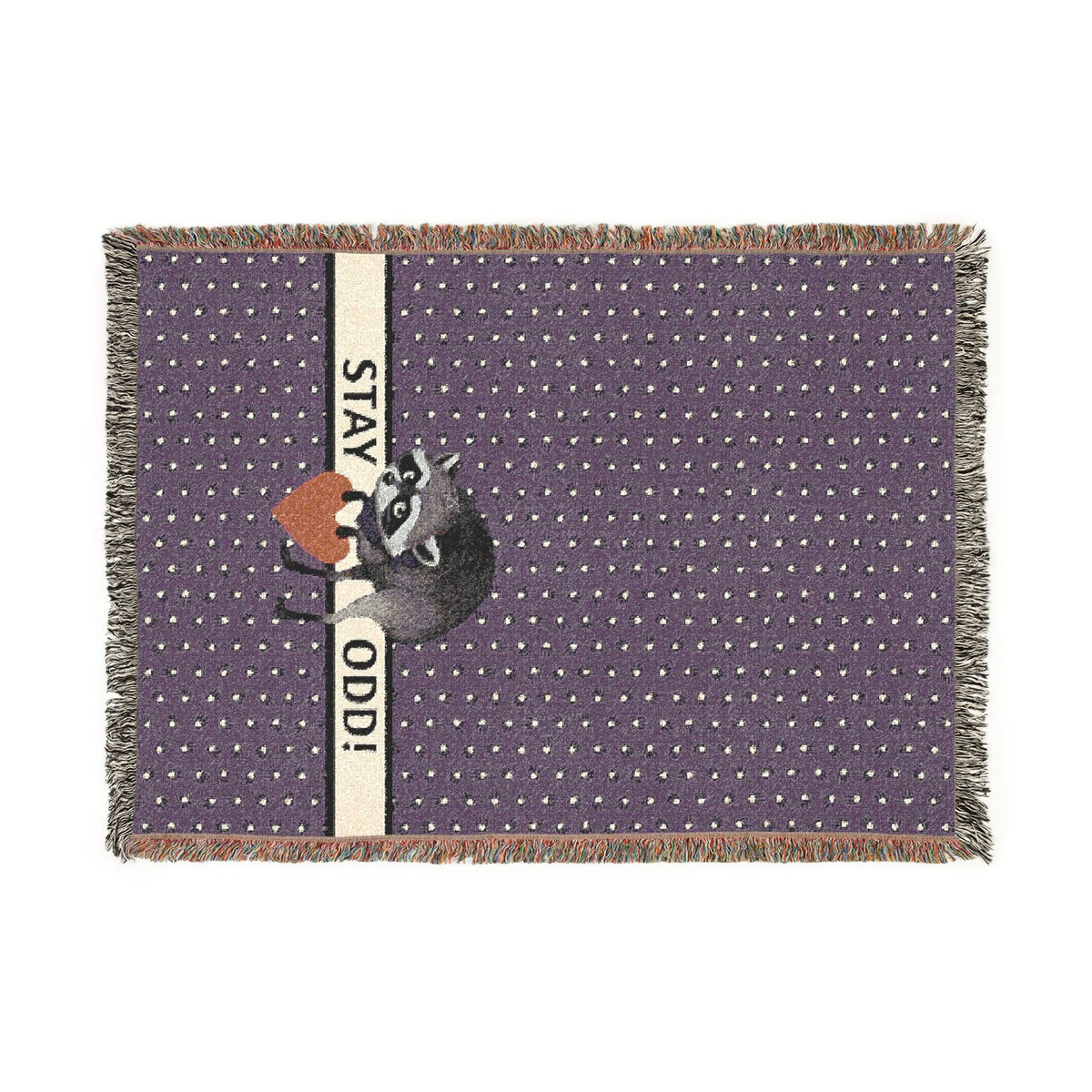 Stay Odd Jimothy Woven Cotton Blanket - Decor, Blankets, Throw - EpiAl's Shop