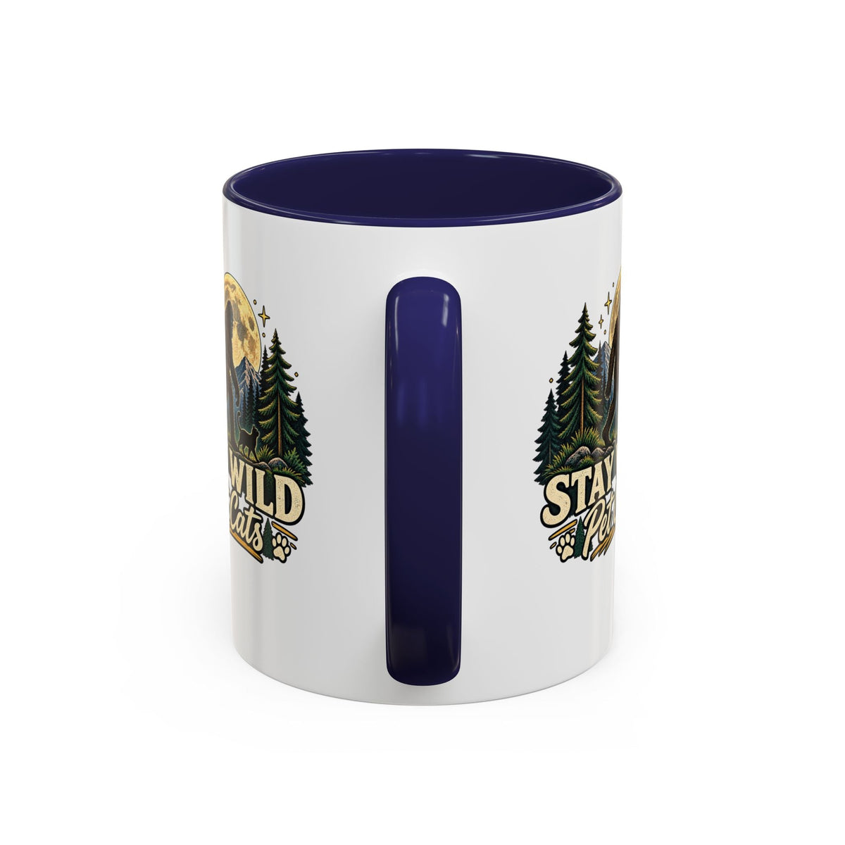 Stay Wild Pet Cats Sasquatch Accent Mug - Drinkware, Coffee Mugs - EpiAl's Shop