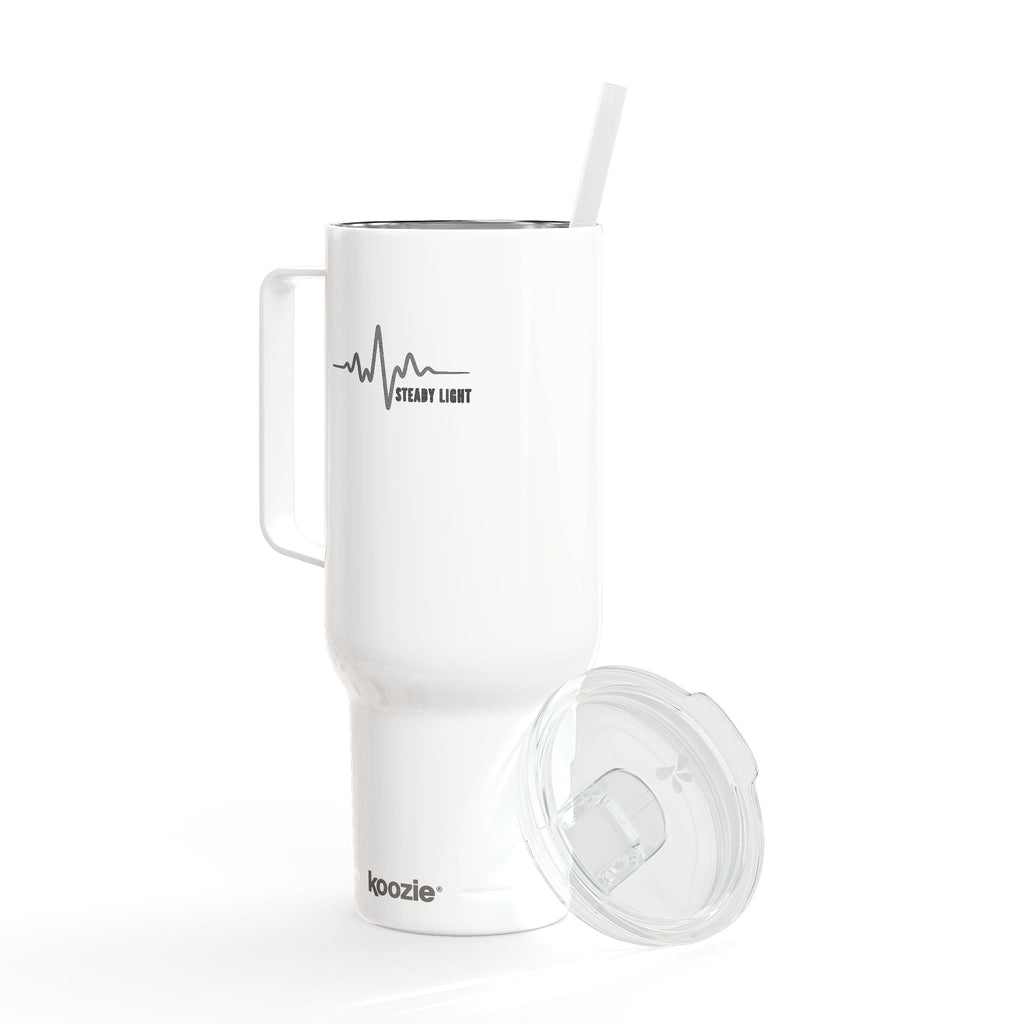 Steady Light 40oz Insulated Tumbler – Engraved Travel Mug with Handle - Drinkware, Tumblers & Travel Mugs - EpiAl's Shop