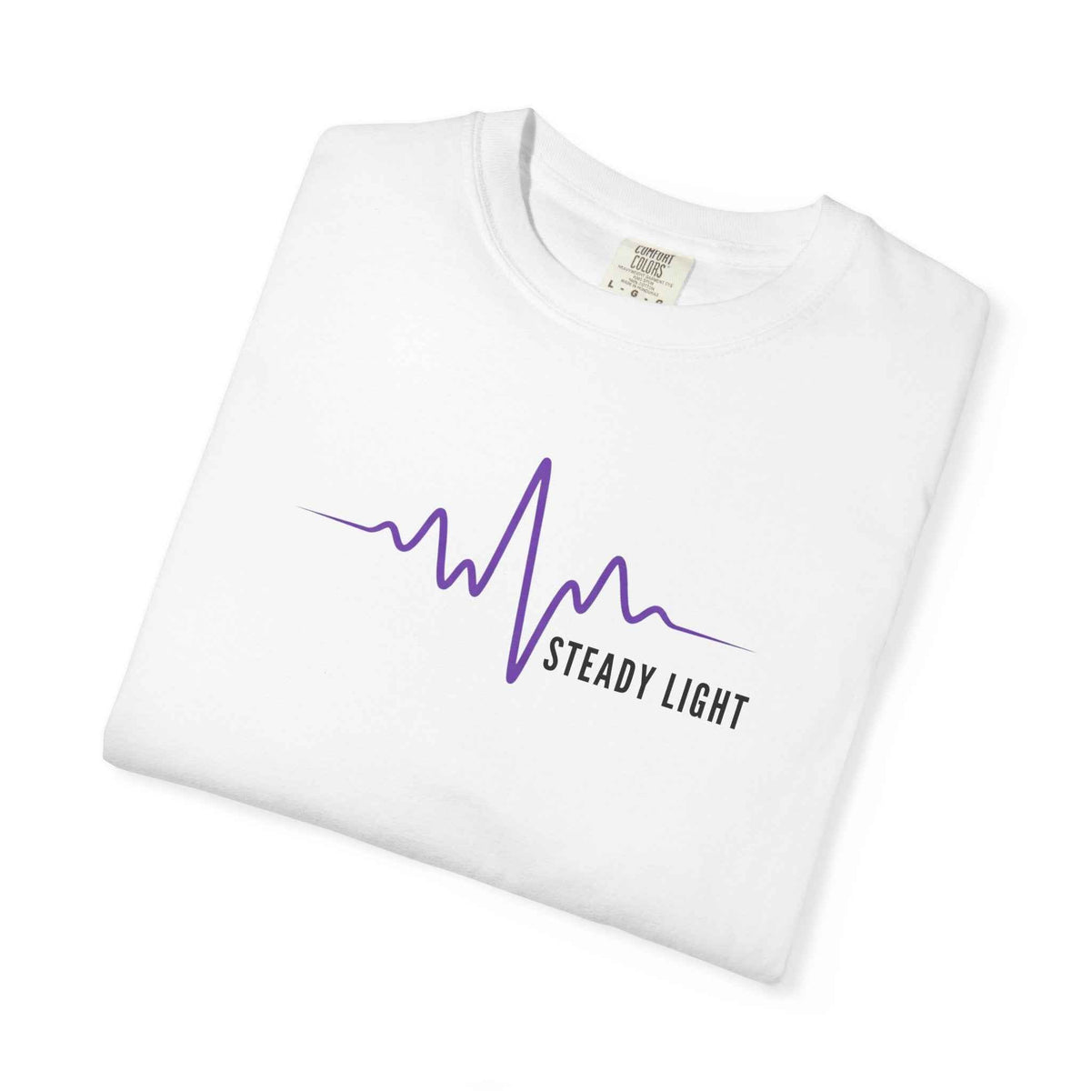 Steady Light EEG Wave T-Shirt – Minimal Epilepsy Awareness Graphic Tee - Clothing, Unisex, T-Shirts - EpiAl's Shop