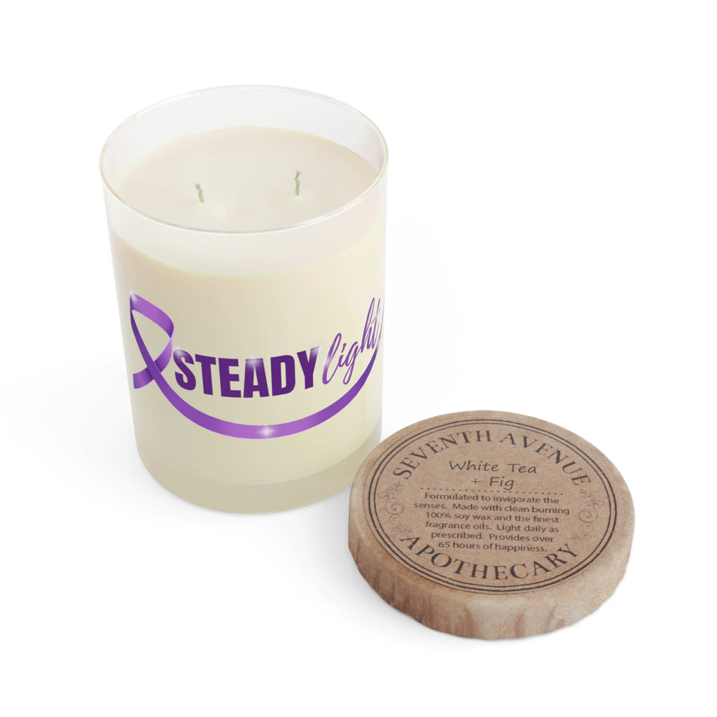 Steady Light Epilepsy Awareness Candle - Decor, Candles, Scented - EpiAl's Shop