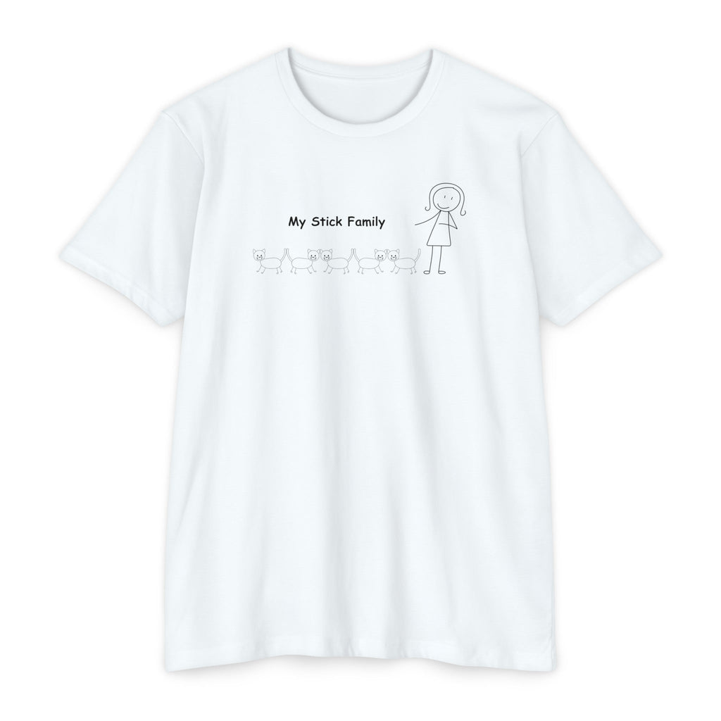 Stick Family Ladies CVC Jersey T - shirt - T - Shirt - Epileptic Al’s Shop