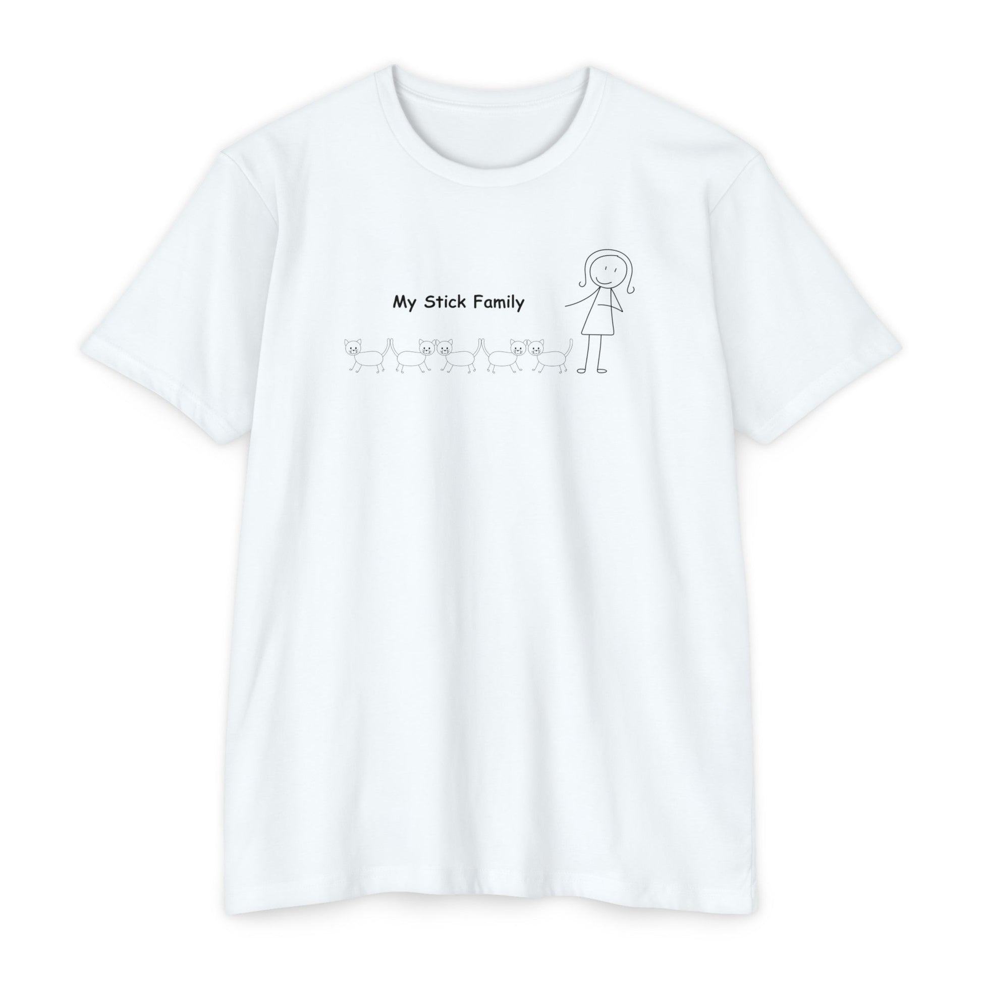 Stick Family Ladies CVC Jersey T - shirt - T - Shirt - Epileptic Al’s Shop