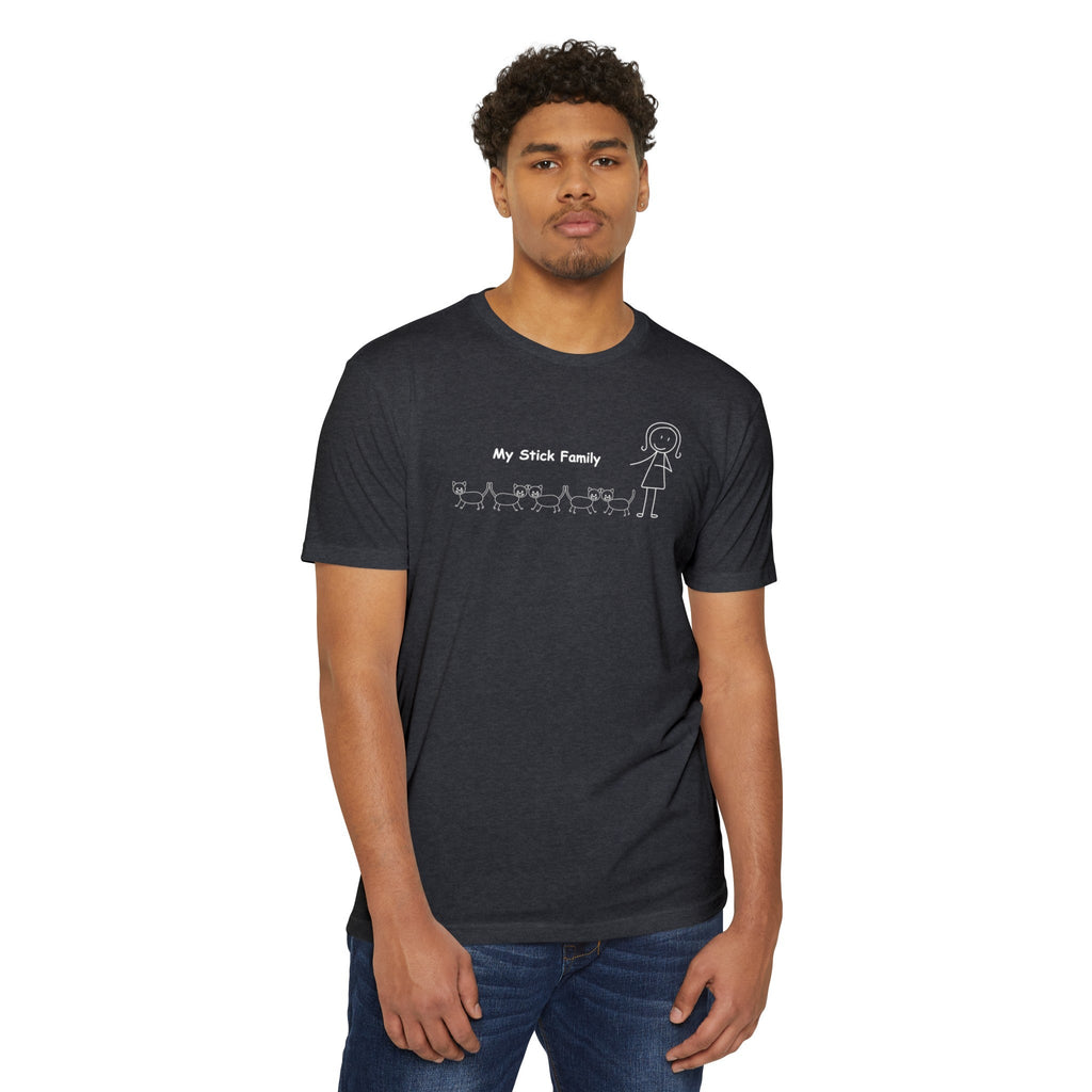 Stick Family Ladies CVC Jersey T - shirt - T - Shirt - Epileptic Al’s Shop