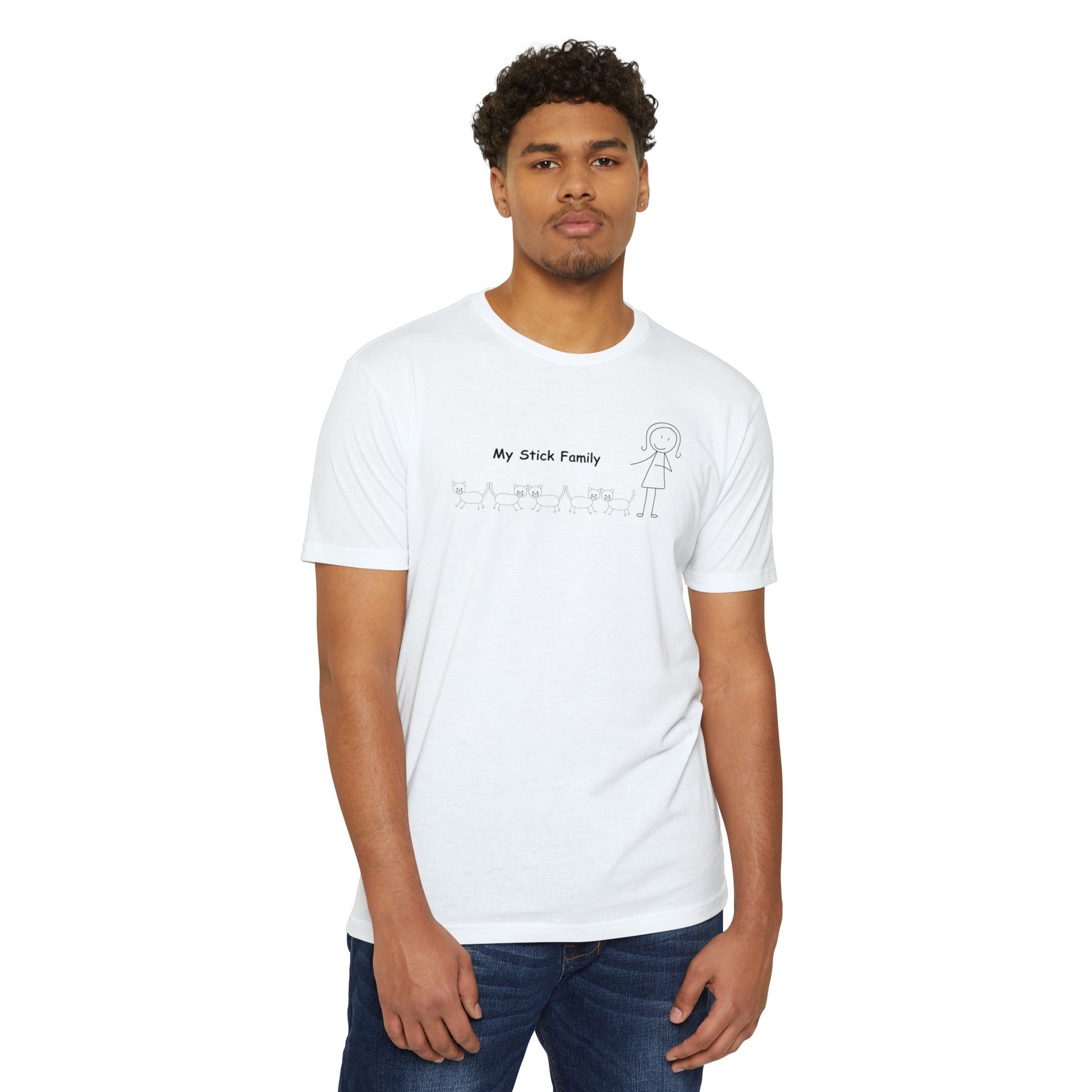 Stick Family Ladies CVC Jersey T - shirt - T - Shirt - Epileptic Al’s Shop