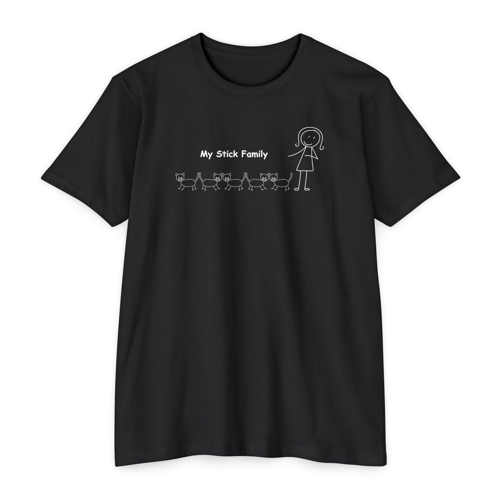 Stick Family Ladies CVC Jersey T - shirt - T - Shirt - Epileptic Al’s Shop