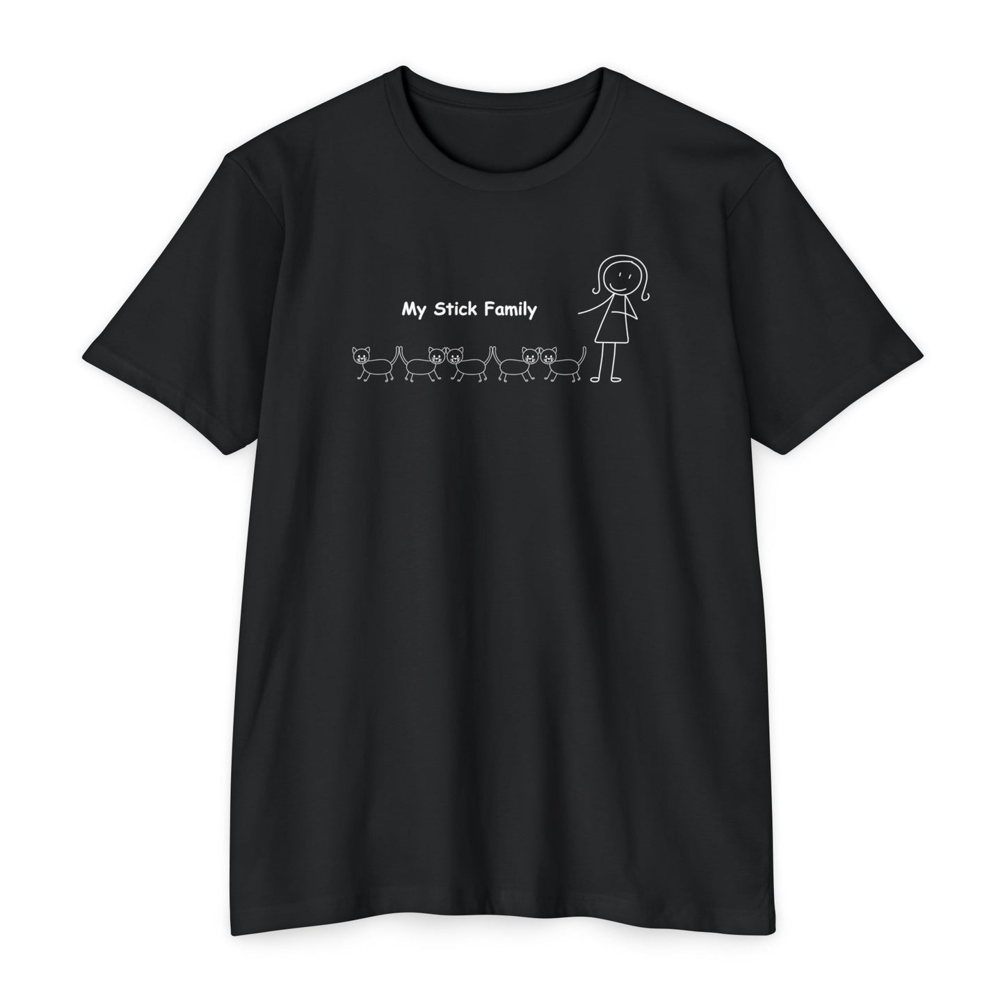 Stick Family Ladies CVC Jersey T - shirt - T - Shirt - Epileptic Al’s Shop