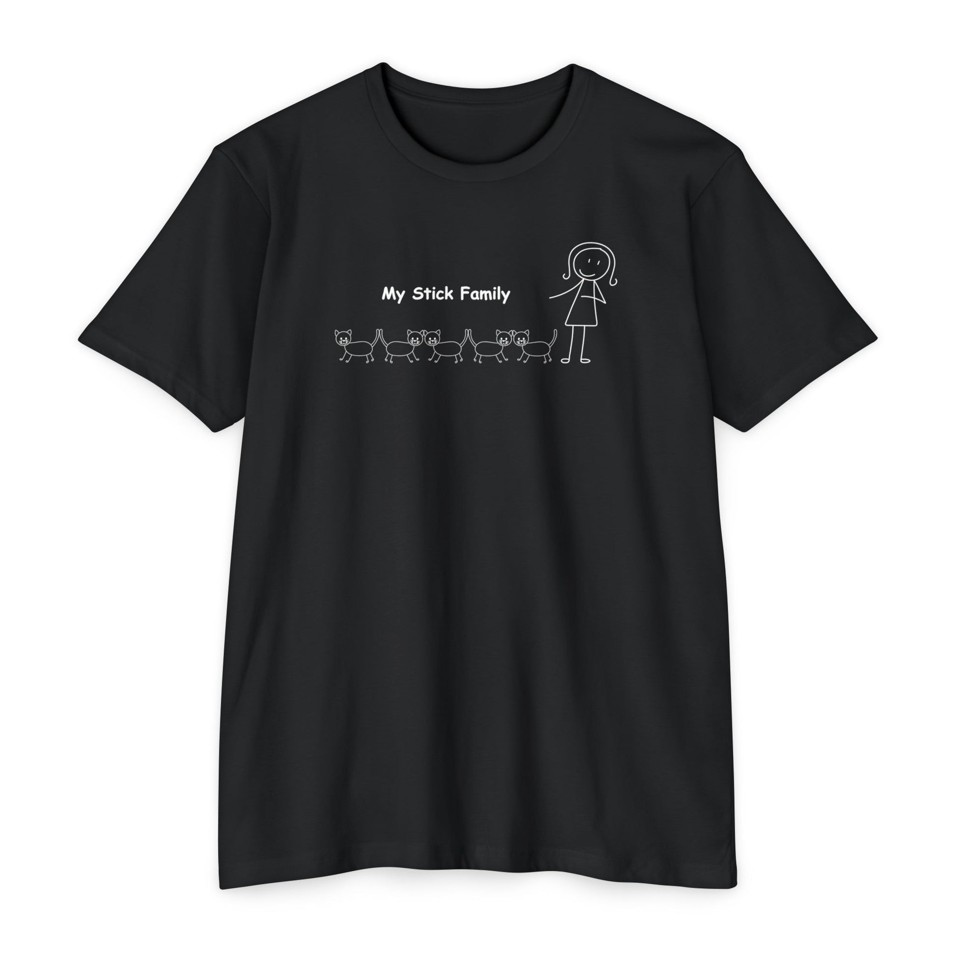 Stick Family Ladies CVC Jersey T - shirt - T - Shirt - Epileptic Al’s Shop