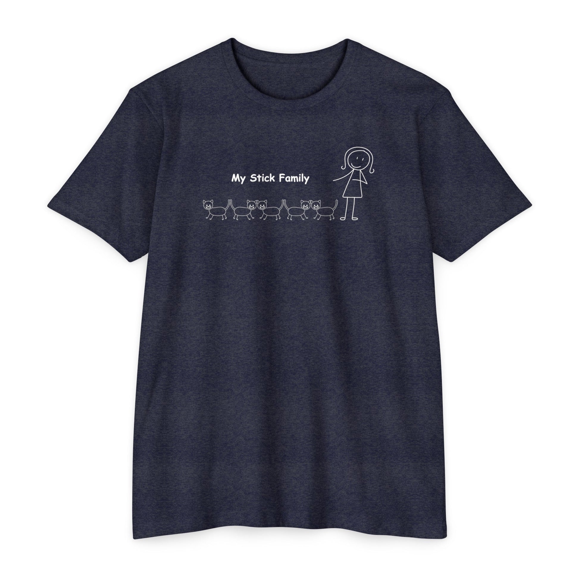 Stick Family Ladies CVC Jersey T - shirt - T - Shirt - Epileptic Al’s Shop