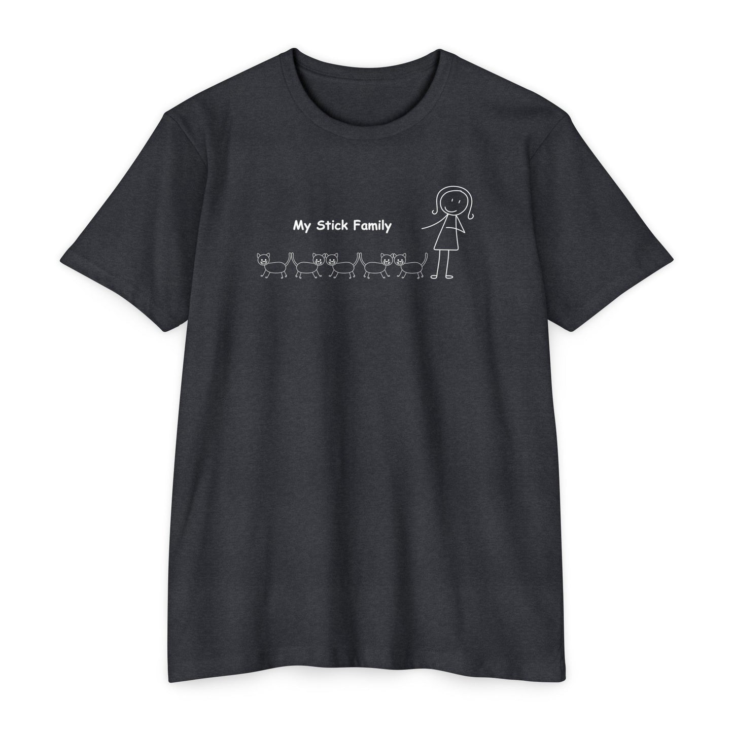 Stick Family Ladies CVC Jersey T - shirt - T - Shirt - Epileptic Al’s Shop
