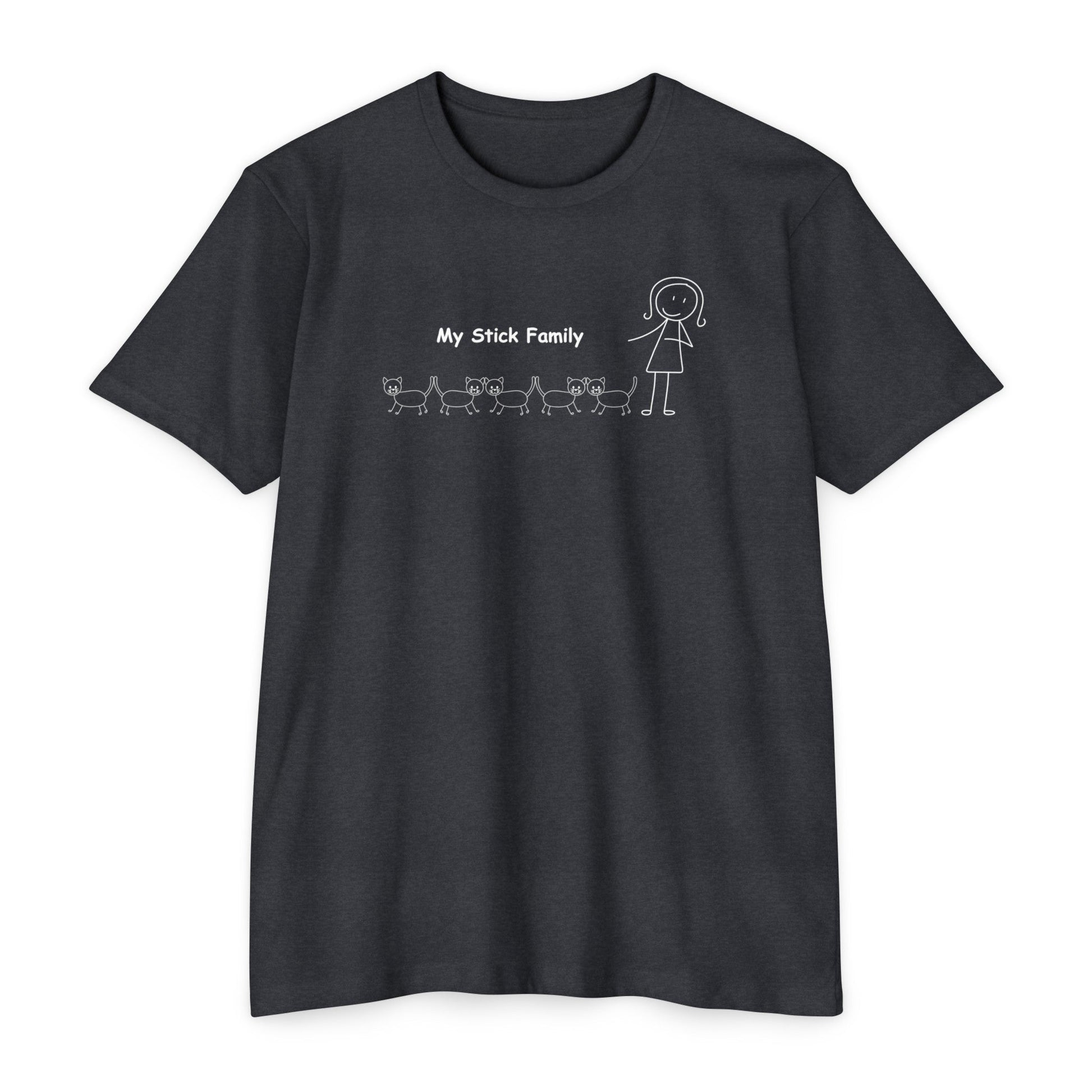 Stick Family Ladies CVC Jersey T - shirt - T - Shirt - Epileptic Al’s Shop