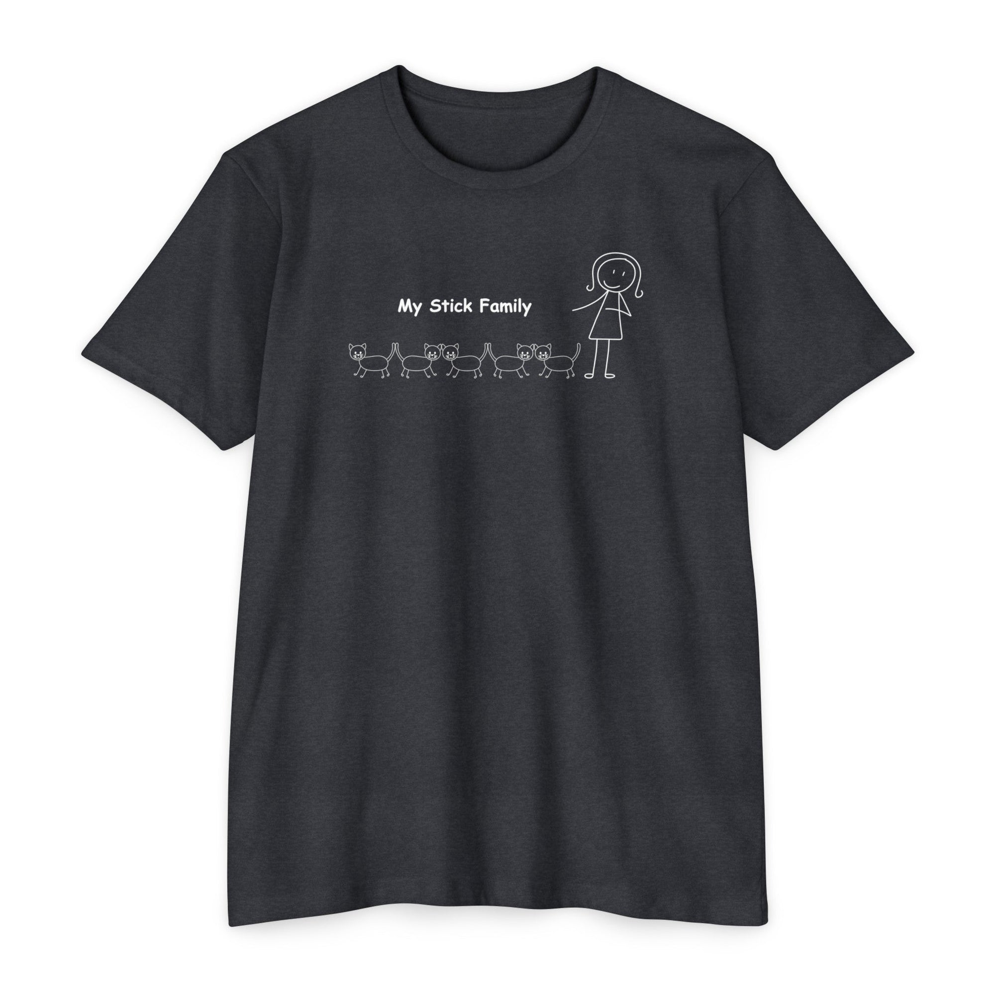 Stick Family Ladies CVC Jersey T - shirt - T - Shirt - Epileptic Al’s Shop