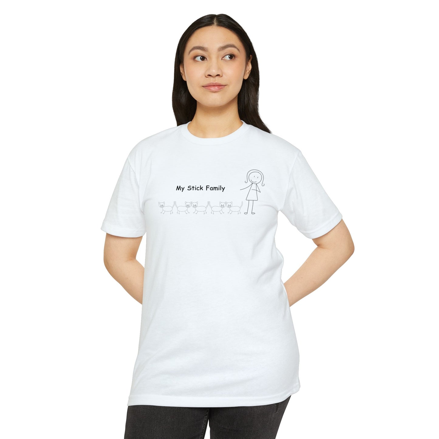 Stick Family Ladies CVC Jersey T - shirt - T - Shirt - Epileptic Al’s Shop