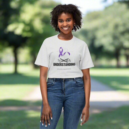 Stigma Understanding Unisex HD Cotton™ T - shirt - T - Shirt - Epileptic Al’s Shop