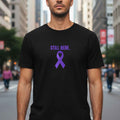 Still Here. Epilepsy Awareness Tee – Front/Back Statement Shirt - Clothing, Unisex, T-Shirts - EpiAl's Shop