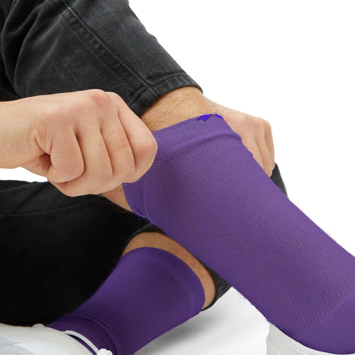 Still Here. Here Still. Epilepsy Awareness Crew Socks - Clothing, Unisex, Socks - EpiAl's Shop