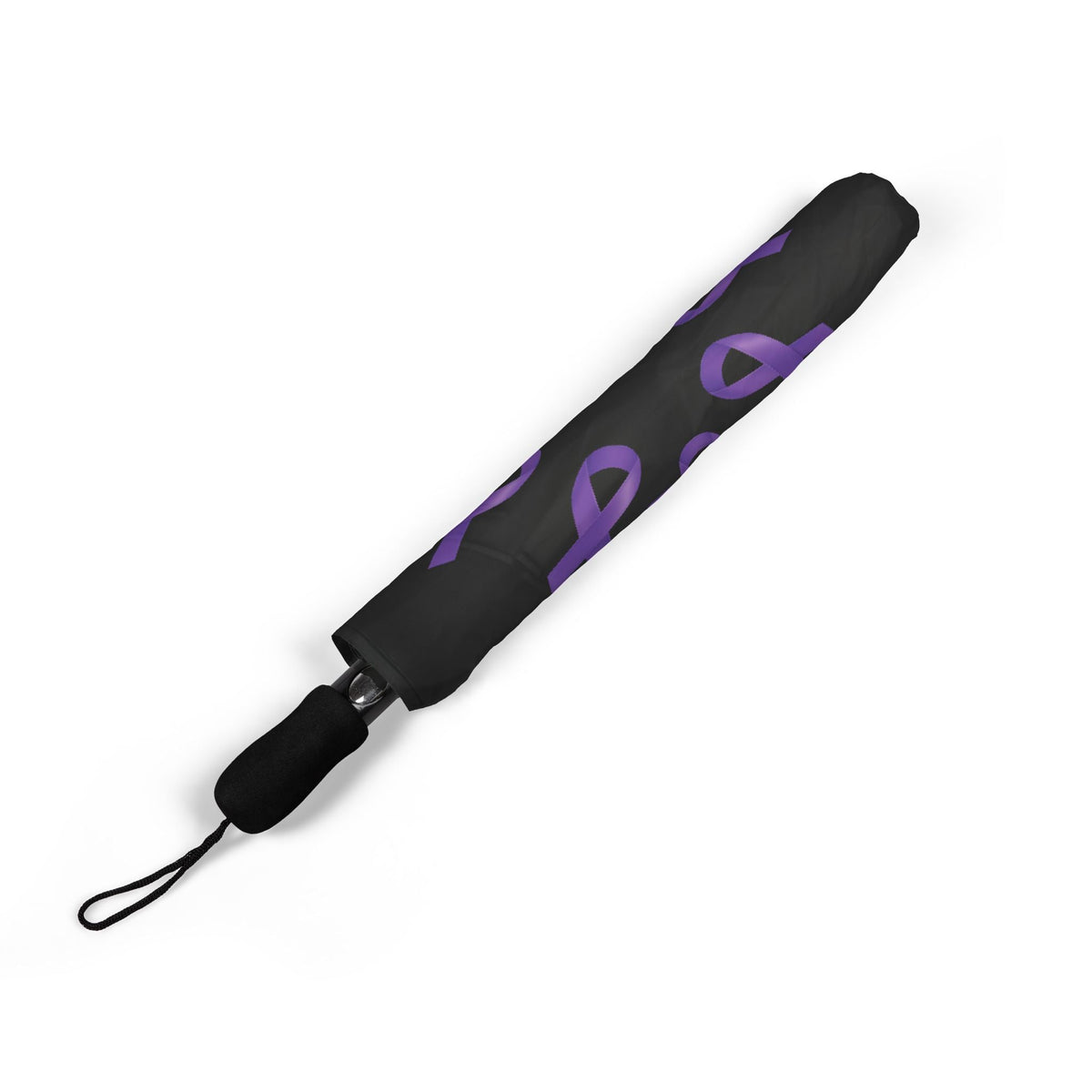Still Here. Here Still. – Epilepsy Awareness Umbrella (Semi-Automatic) - Rain Gear, Umbrellas - EpiAl's Shop