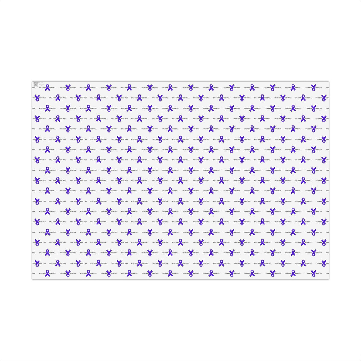 Still Here. Here Still. Gift Wrap Paper (Epilepsy Awareness) - Gift Wrap, Paper - EpiAl's Shop