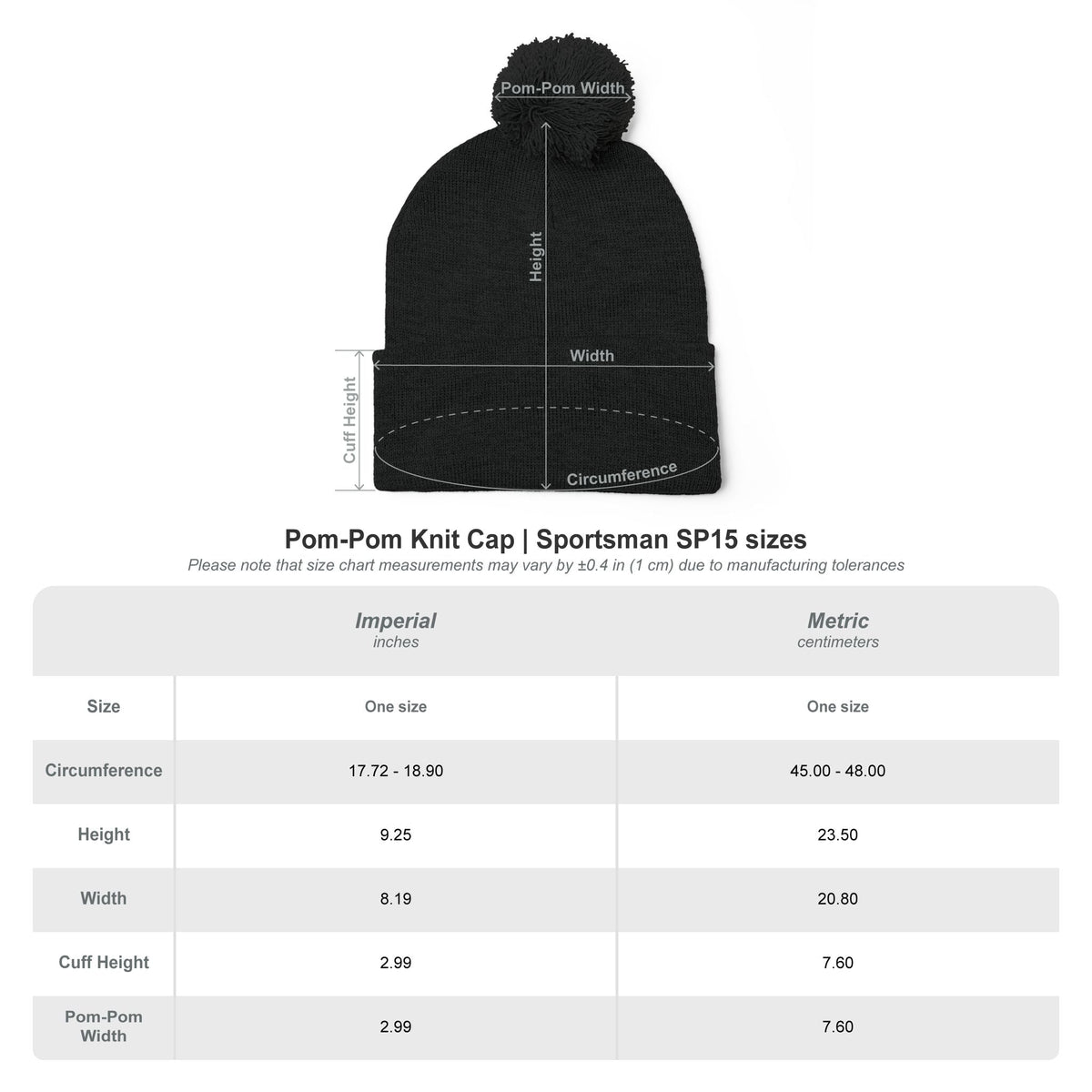 Still Here Pom-Pom Beanie – Epilepsy Awareness Knit Hat with Purple Ribbon - Hats, Beanie - EpiAl's Shop