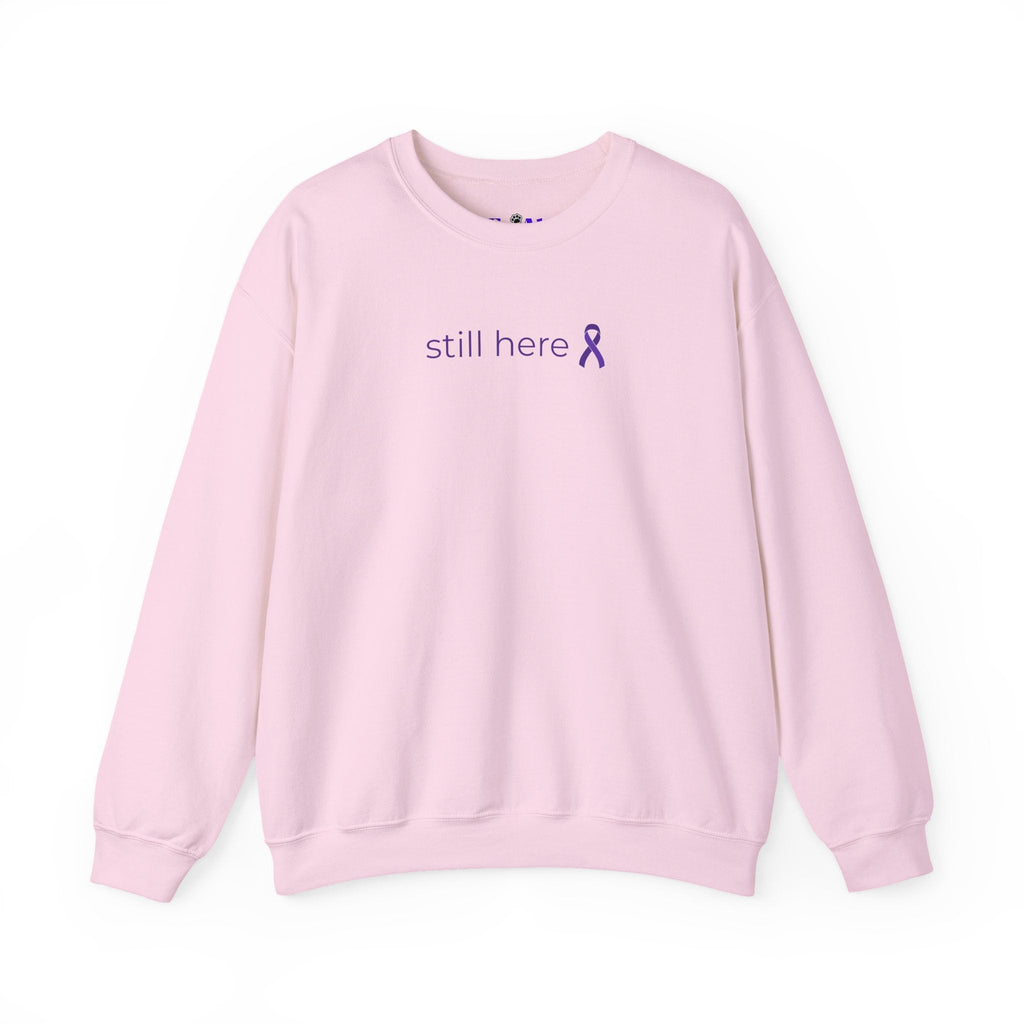 Still Here Printed Crewneck Sweatshirt - Clothing, Unisex, Sweatshirts - EpiAl's Shop