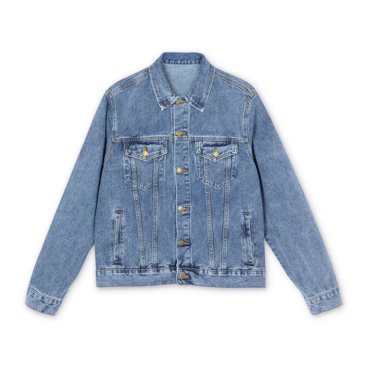 Still Standing Denim Jacket – Eagle Emblem Edition - Clothing, Women, Jackets - EpiAl's Shop