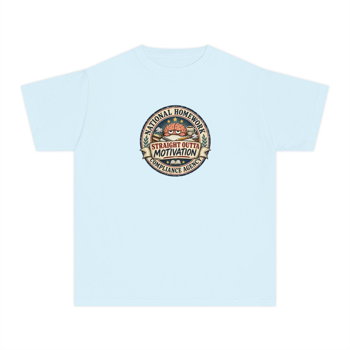 Straight Outta Motivation Kids T-Shirt - Clothing, Youth, Unisex, T-Shirt - EpiAl's Shop