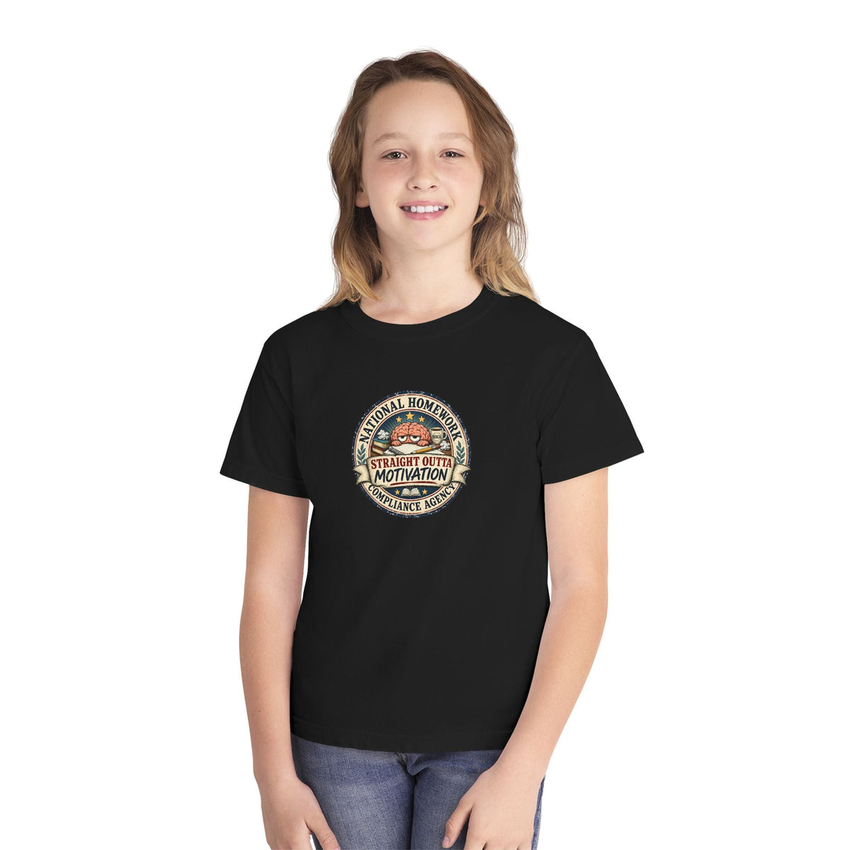 Straight Outta Motivation Kids T-Shirt - Clothing, Youth, Unisex, T-Shirt - EpiAl's Shop