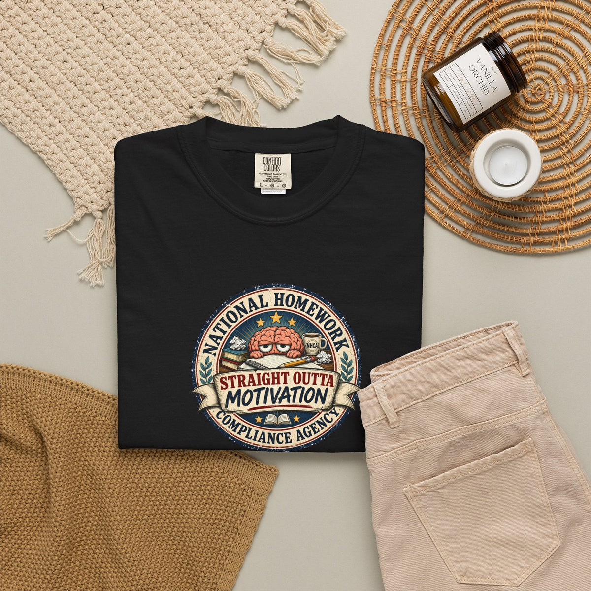 Straight Outta Motivation T-Shirt - Clothing, Unisex, T-Shirts - EpiAl's Shop