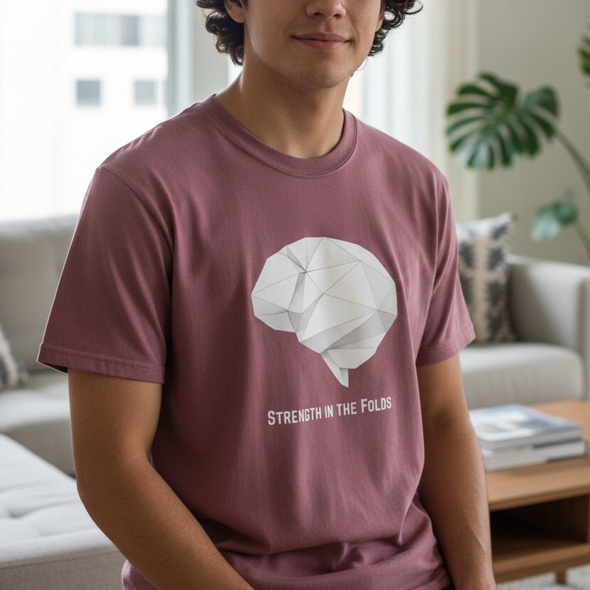 Strength in the Folds — Epilepsy Awareness Unisex T-Shirt - Clothing, Unisex, T-Shirts - EpiAl's Shop