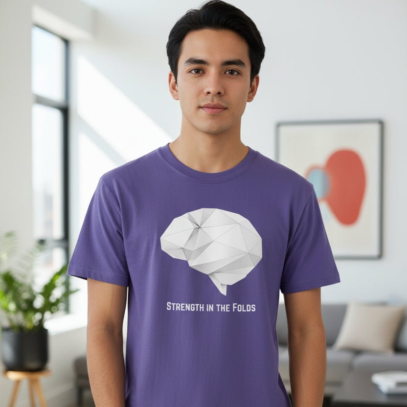 Strength in the Folds — Epilepsy Awareness Unisex T-Shirt - Clothing, Unisex, T-Shirts - EpiAl's Shop