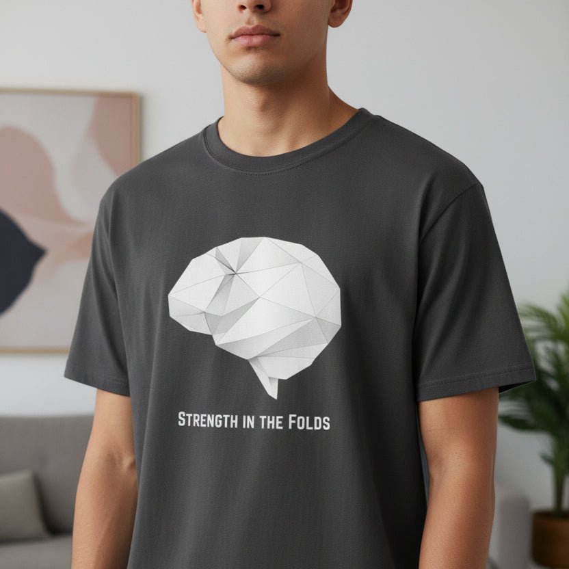 Strength in the Folds — Epilepsy Awareness Unisex T-Shirt - Clothing, Unisex, T-Shirts - EpiAl's Shop