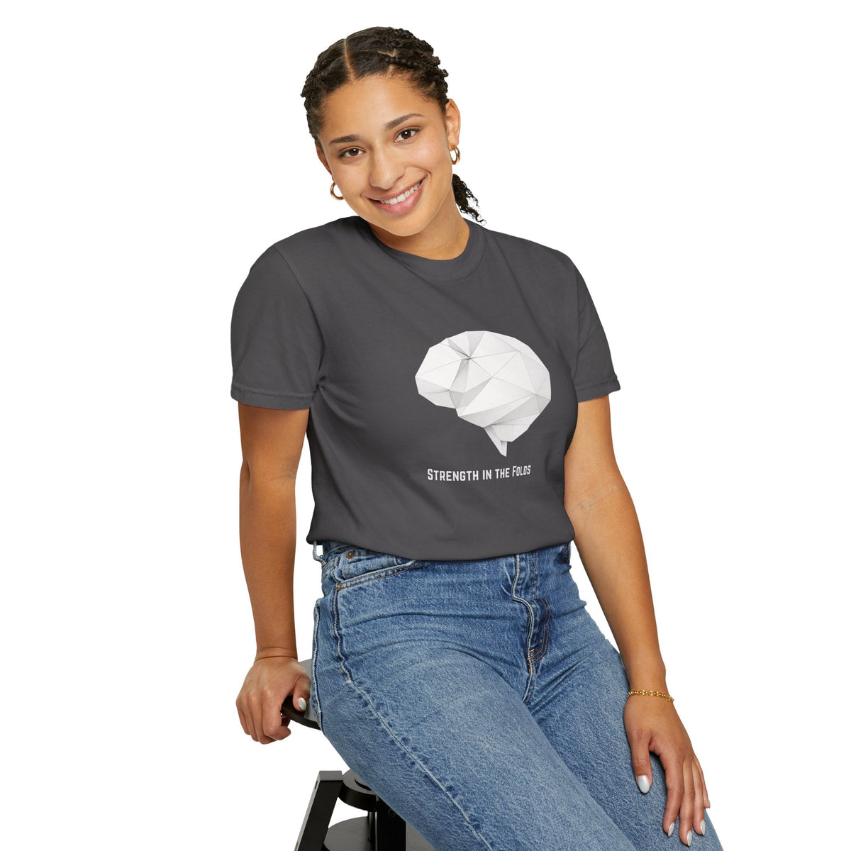 Strength in the Folds — Epilepsy Awareness Unisex T-Shirt - Clothing, Unisex, T-Shirts - EpiAl's Shop