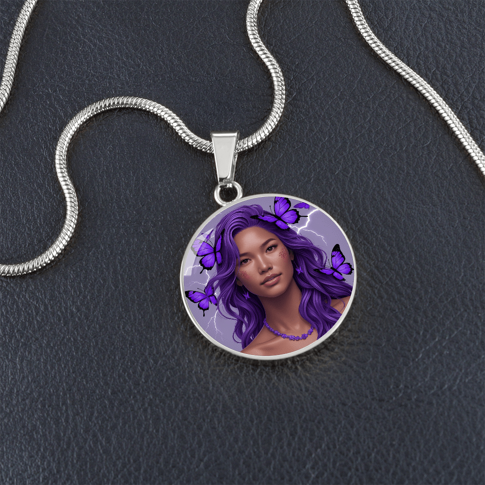 Strong Warrior Woman Pendant Necklace - Jewelry, Necklaces - EpiAl's Shop