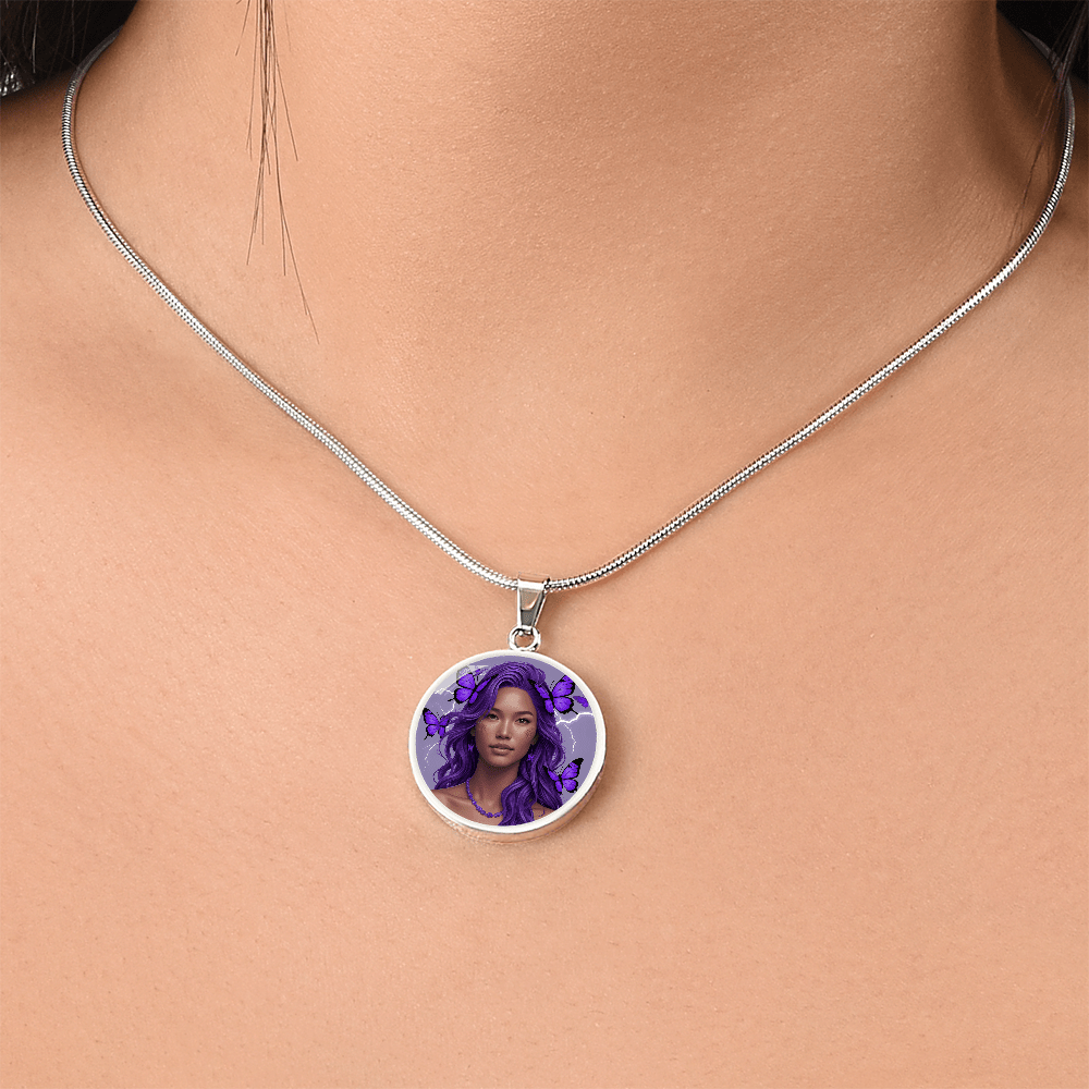 Strong Warrior Woman Pendant Necklace - Jewelry, Necklaces - EpiAl's Shop