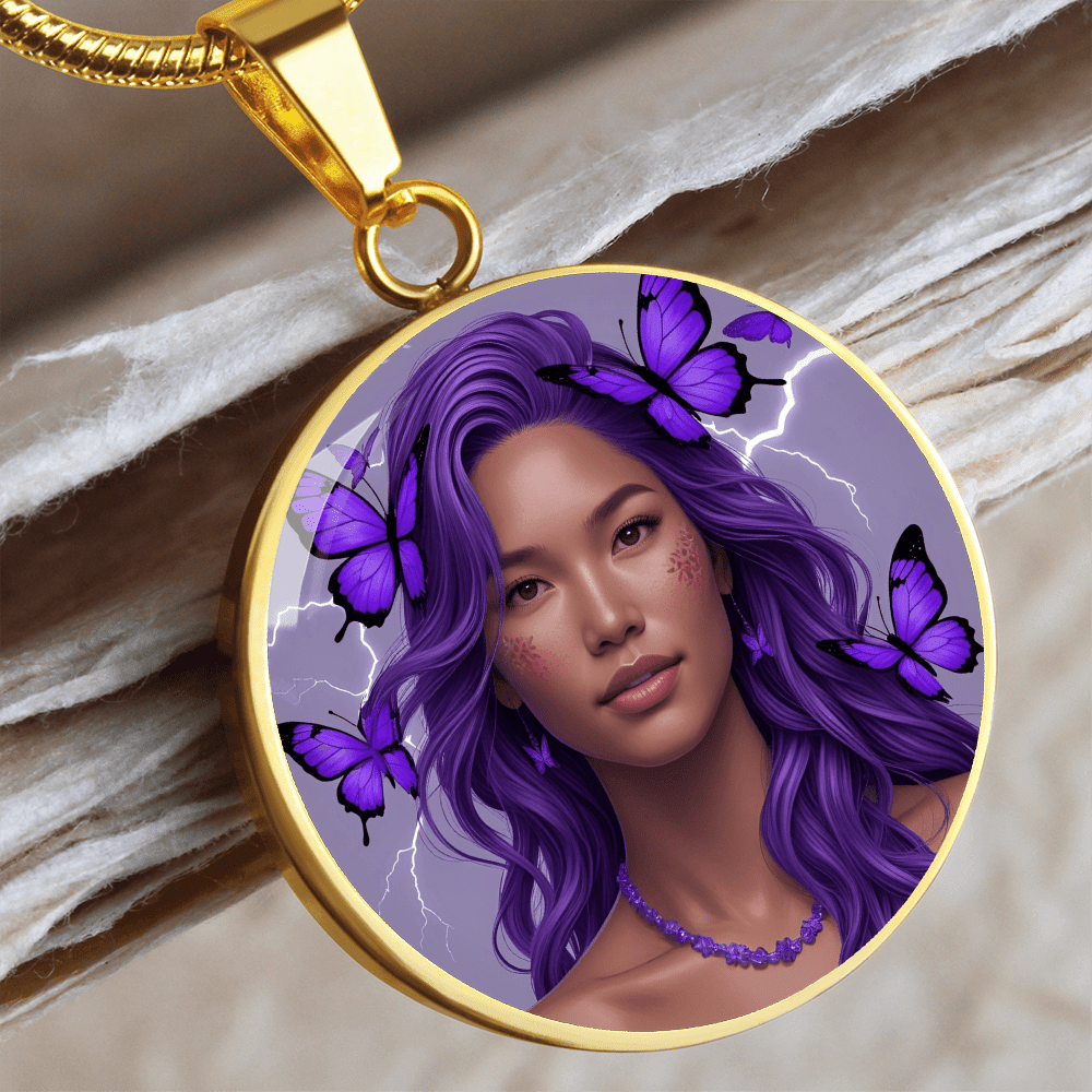 Strong Warrior Woman Pendant Necklace - Jewelry, Necklaces - EpiAl's Shop