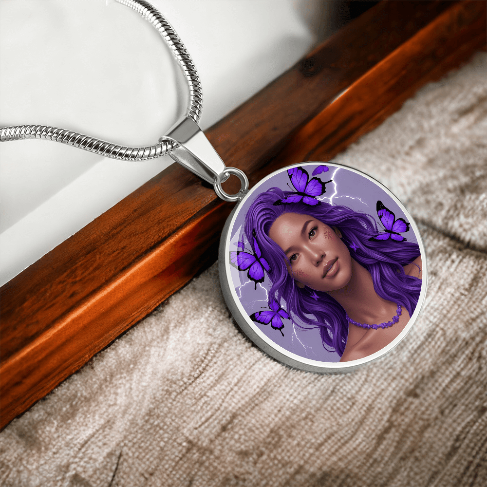 Strong Warrior Woman Pendant Necklace - Jewelry, Necklaces - EpiAl's Shop