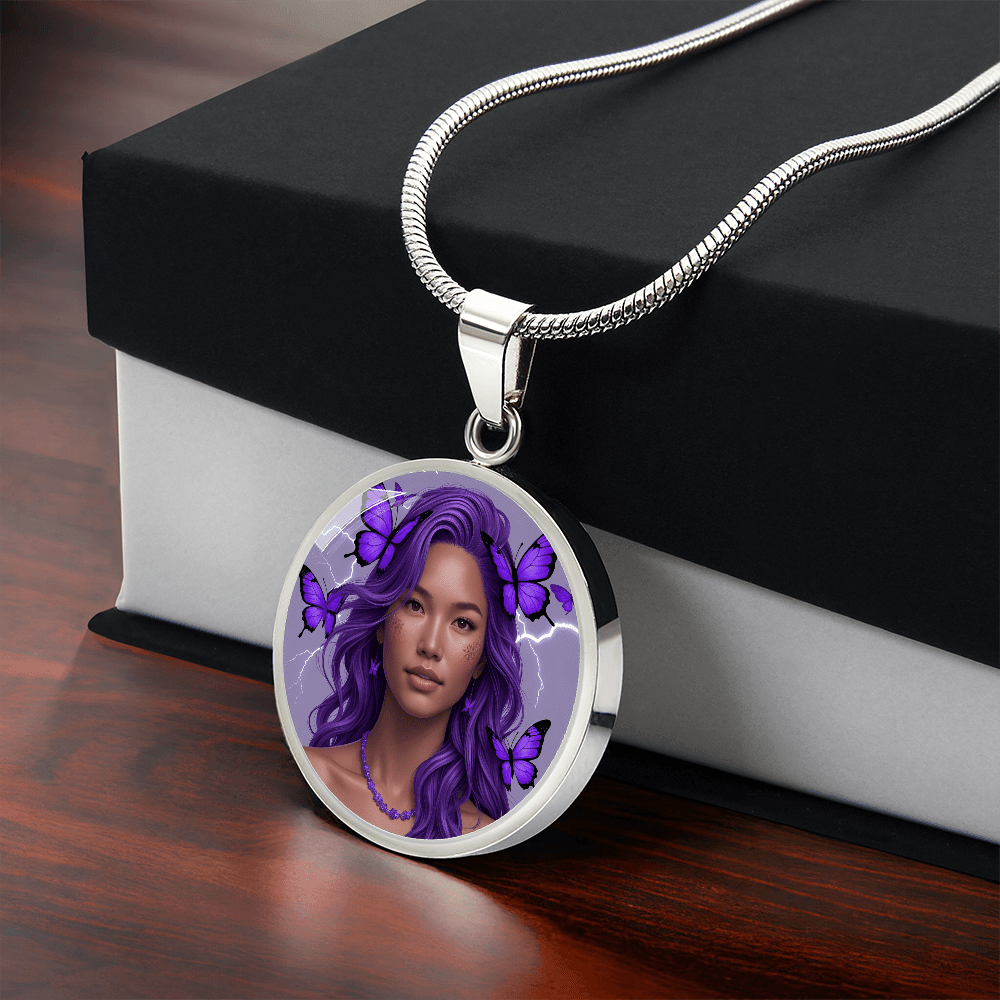Strong Warrior Woman Pendant Necklace - Jewelry, Necklaces - EpiAl's Shop