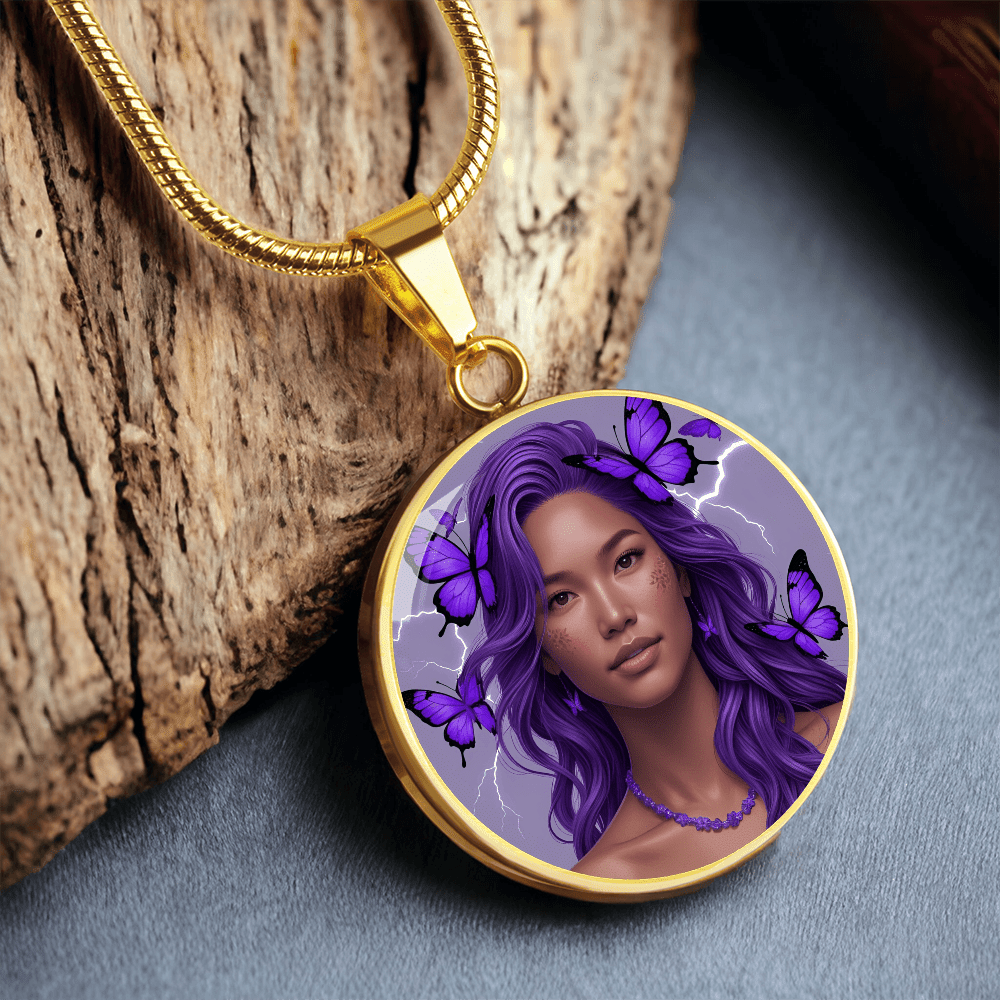 Strong Warrior Woman Pendant Necklace - Jewelry, Necklaces - EpiAl's Shop