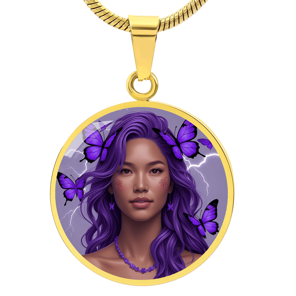 Strong Warrior Woman Pendant Necklace - Jewelry, Necklaces - EpiAl's Shop