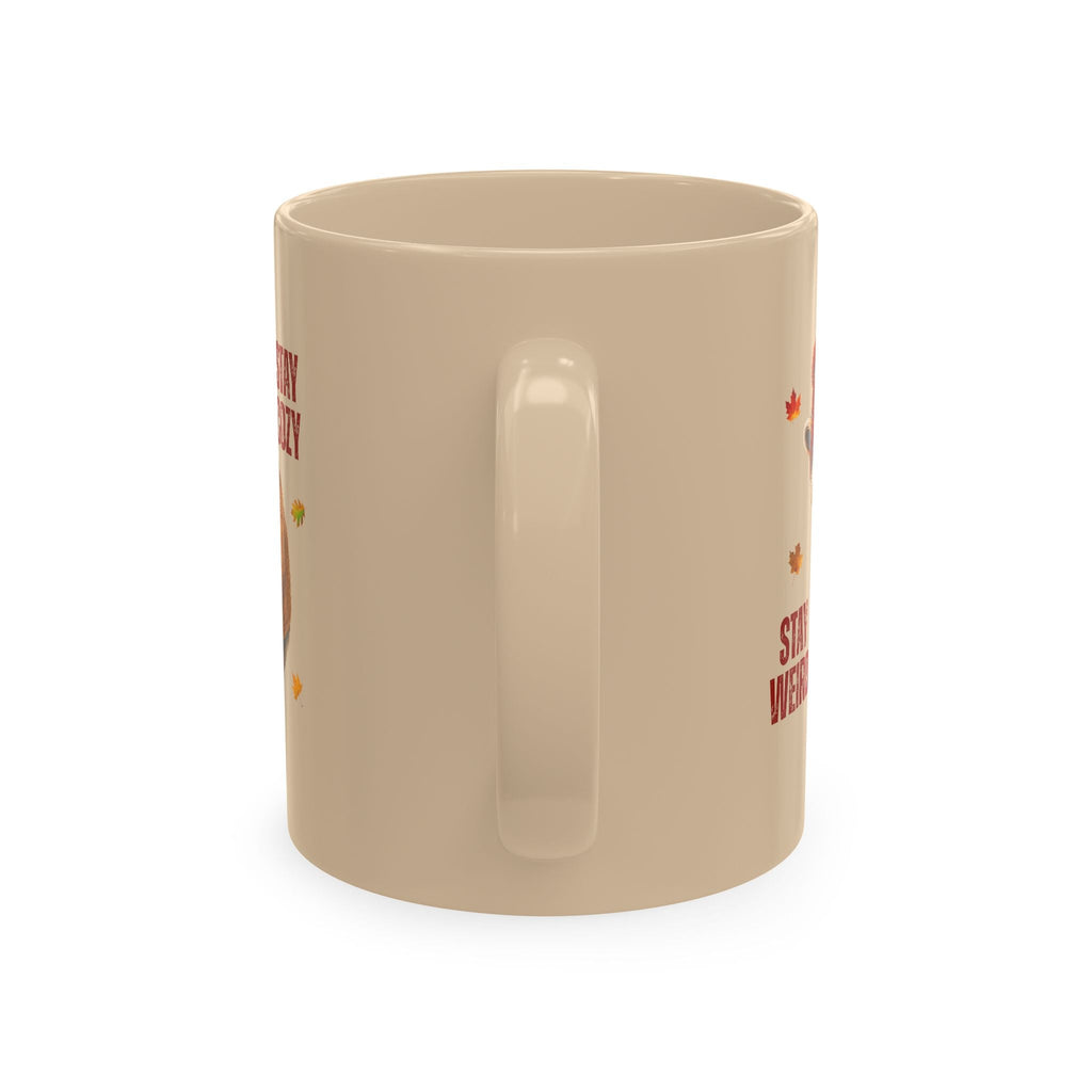 Stubby Jimothy Raccoon “Stay Cozy, Stay Weird” Fall Mug | 11 oz - Drinkware, Coffee Mugs - EpiAl's Shop