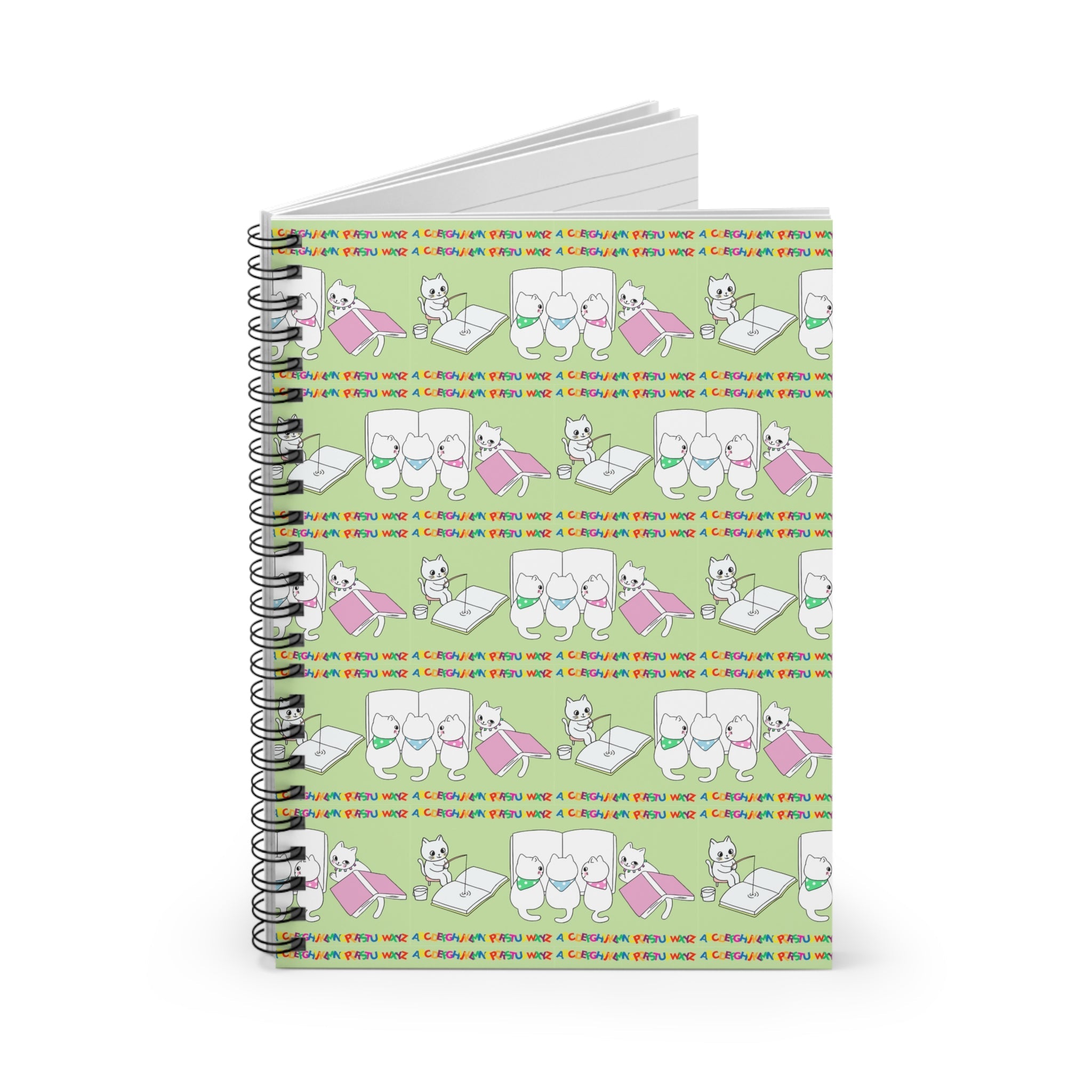 Studious Kitties Spiral Notebook for School or Creative Minds - Paper Products, Journals - EpiAl's Shop
