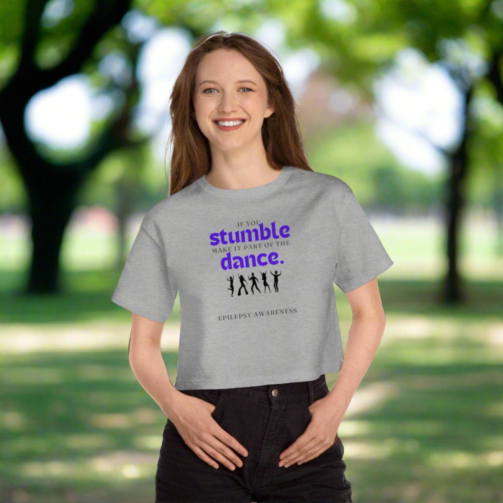 Stumble Champion Heritage Cropped T - Shirt - T - Shirt - Epileptic Al’s Shop
