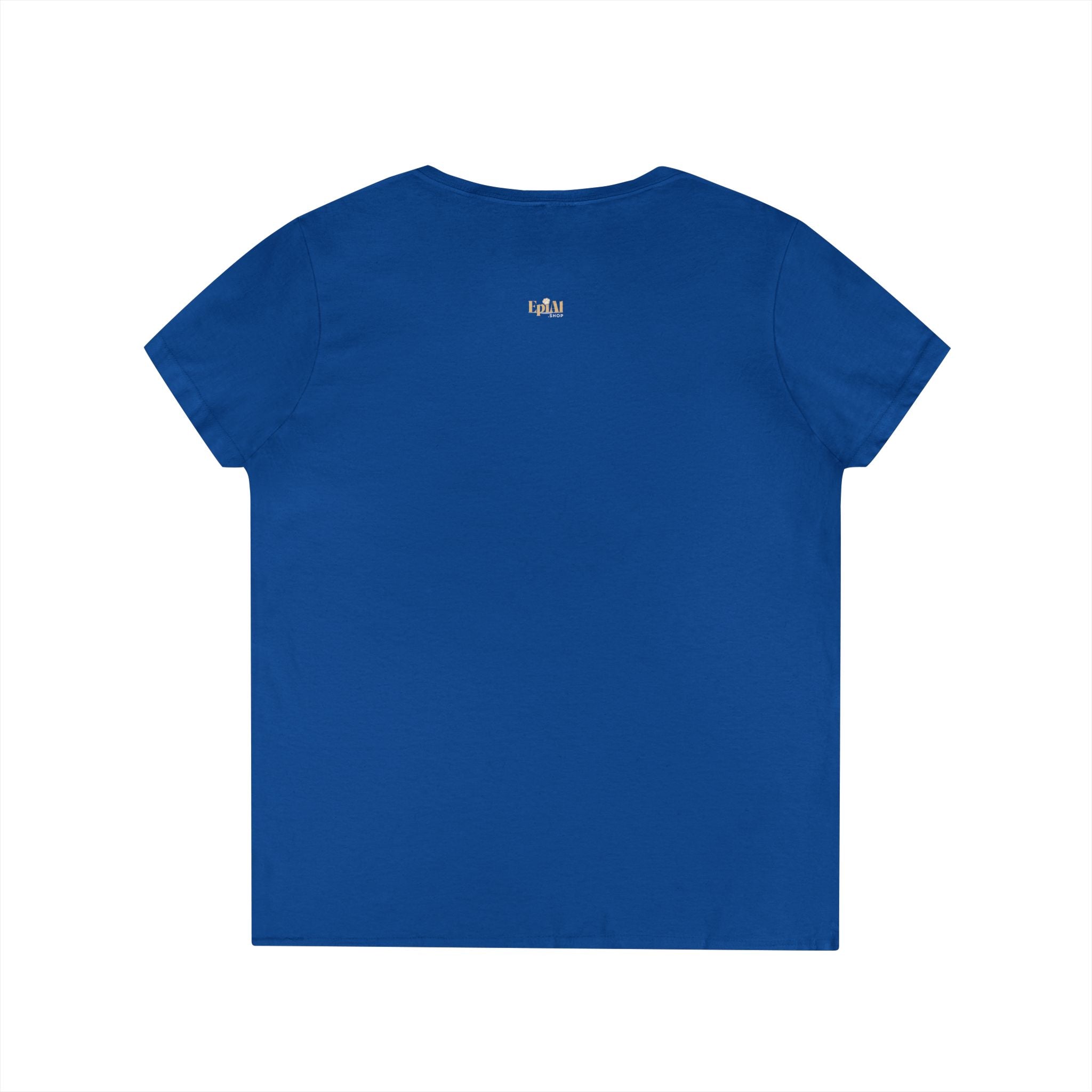 Stylish Meow Ladies' V - Neck T-Shirt, Cute Cat Lover Gift - Clothing, T-shirts - EpiAl's Shop